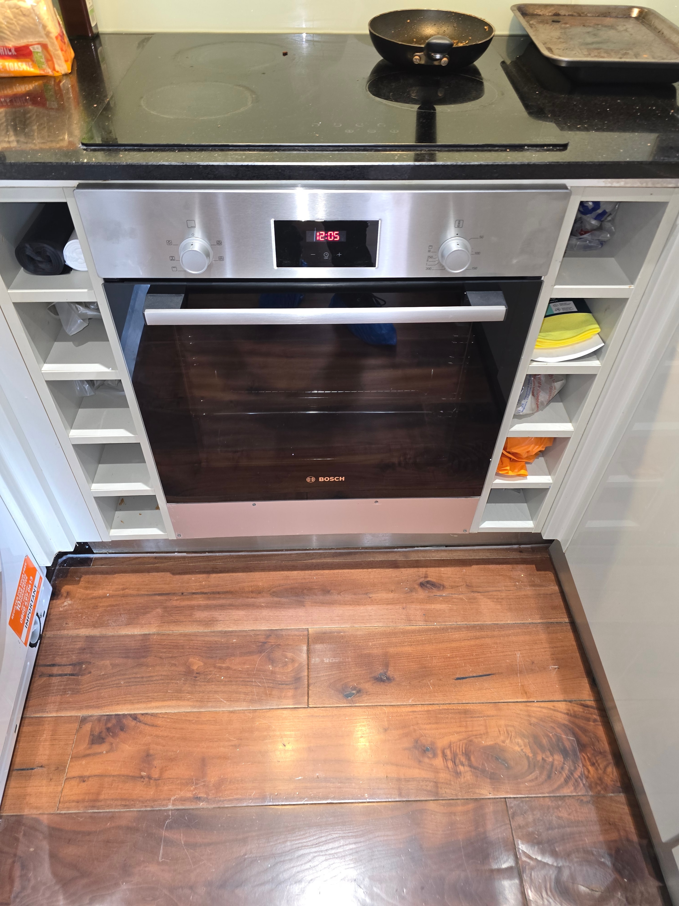 Kitchen electrical installation