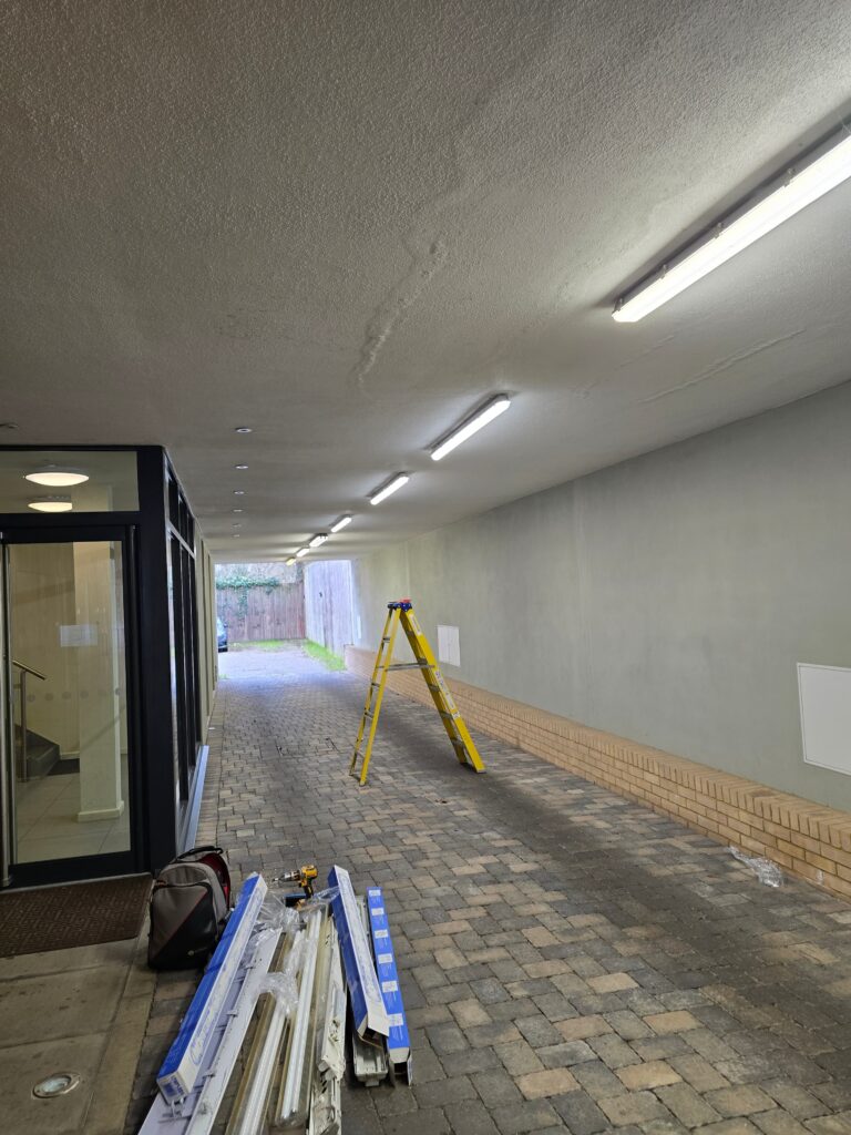 LED communal corridor lighting